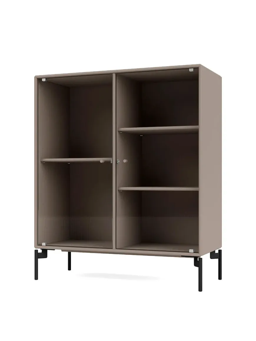 Ripple II Vitrineskab, inkl. sokkel fra Montana