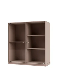 Ripple II Vitrineskab, inkl. sokkel fra Montana