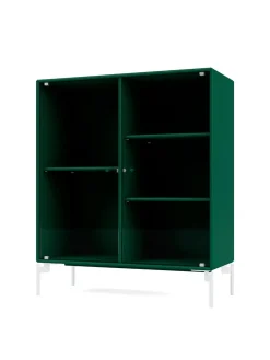 Ripple II Vitrineskab, inkl. sokkel fra Montana