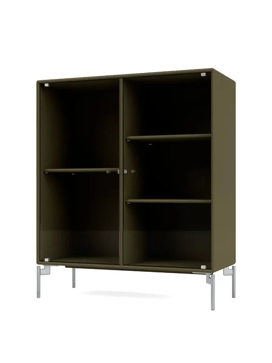 Ripple II Vitrineskab, inkl. sokkel fra Montana