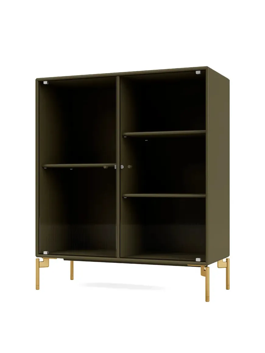 Ripple II Vitrineskab, inkl. sokkel fra Montana