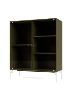 Ripple II Vitrineskab, inkl. sokkel fra Montana