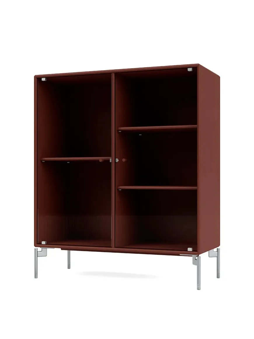 Ripple II Vitrineskab, inkl. sokkel fra Montana