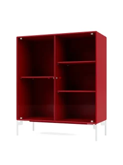 Ripple II Vitrineskab, inkl. sokkel fra Montana