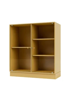 Ripple II Vitrineskab, inkl. sokkel fra Montana