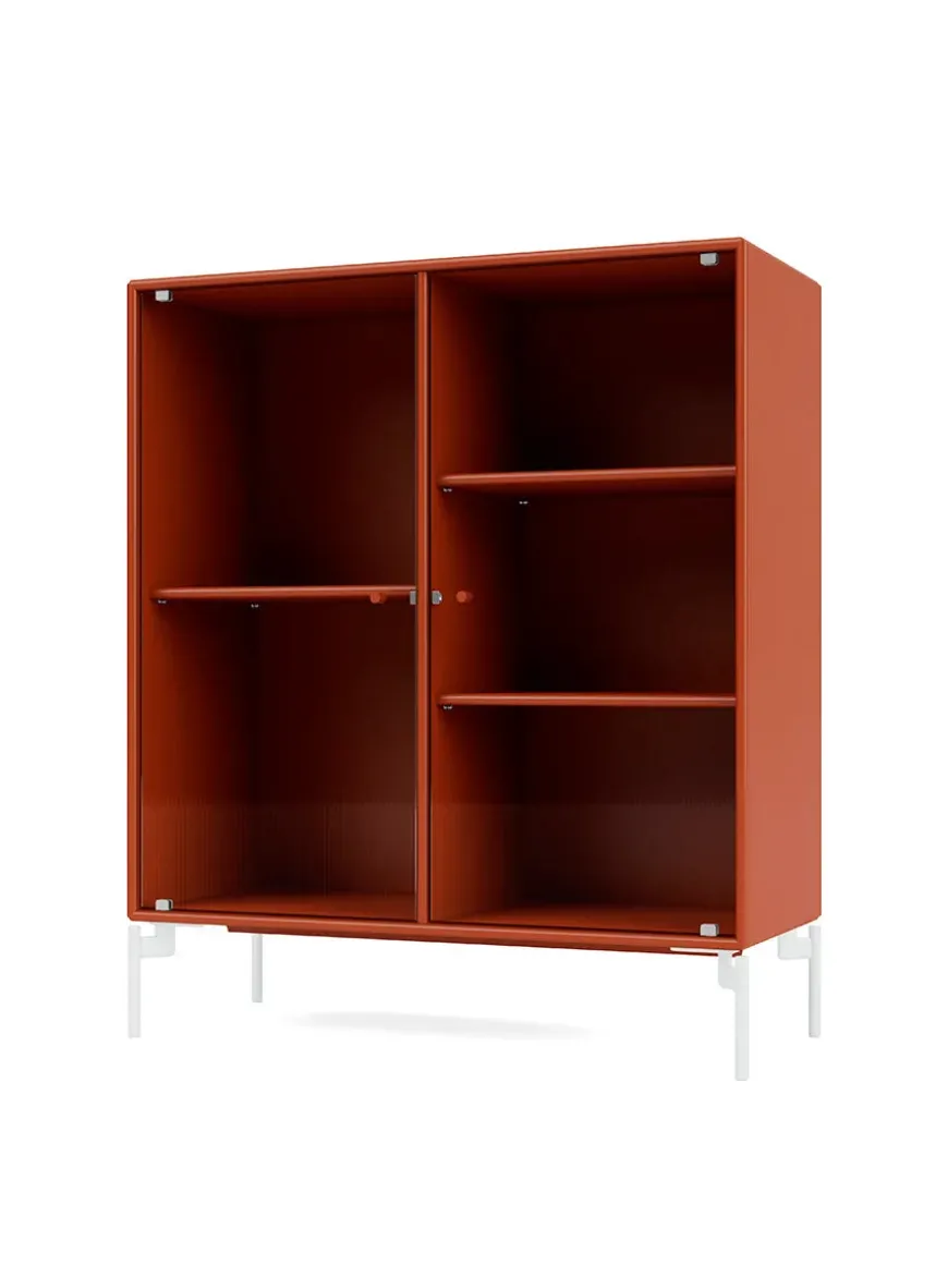 Ripple II Vitrineskab, inkl. sokkel fra Montana