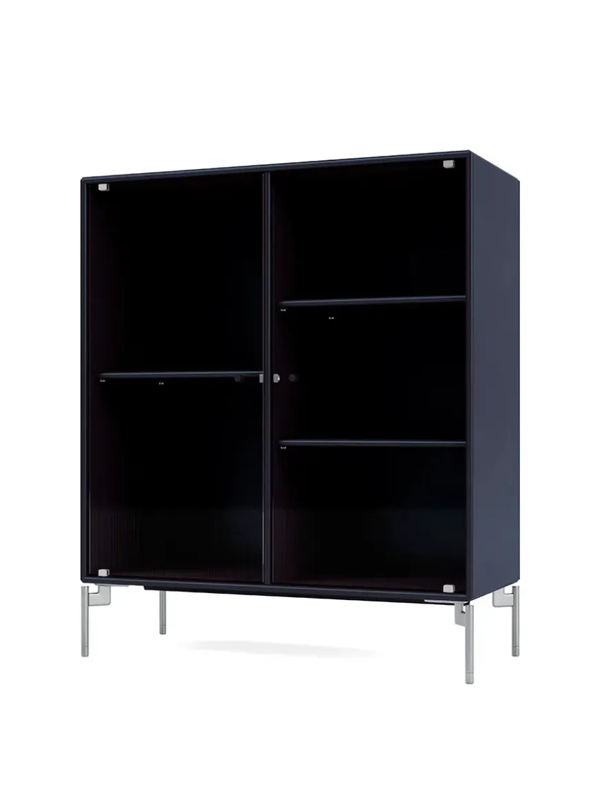 Ripple II Vitrineskab, inkl. sokkel fra Montana