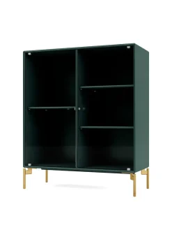 Ripple II Vitrineskab, inkl. sokkel fra Montana