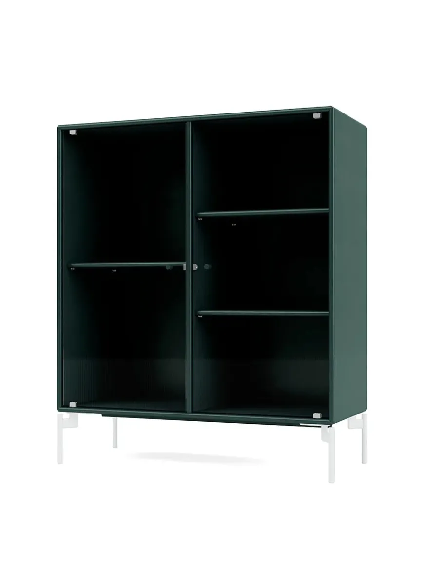 Ripple II Vitrineskab, inkl. sokkel fra Montana