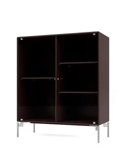 Ripple II Vitrineskab, inkl. sokkel fra Montana