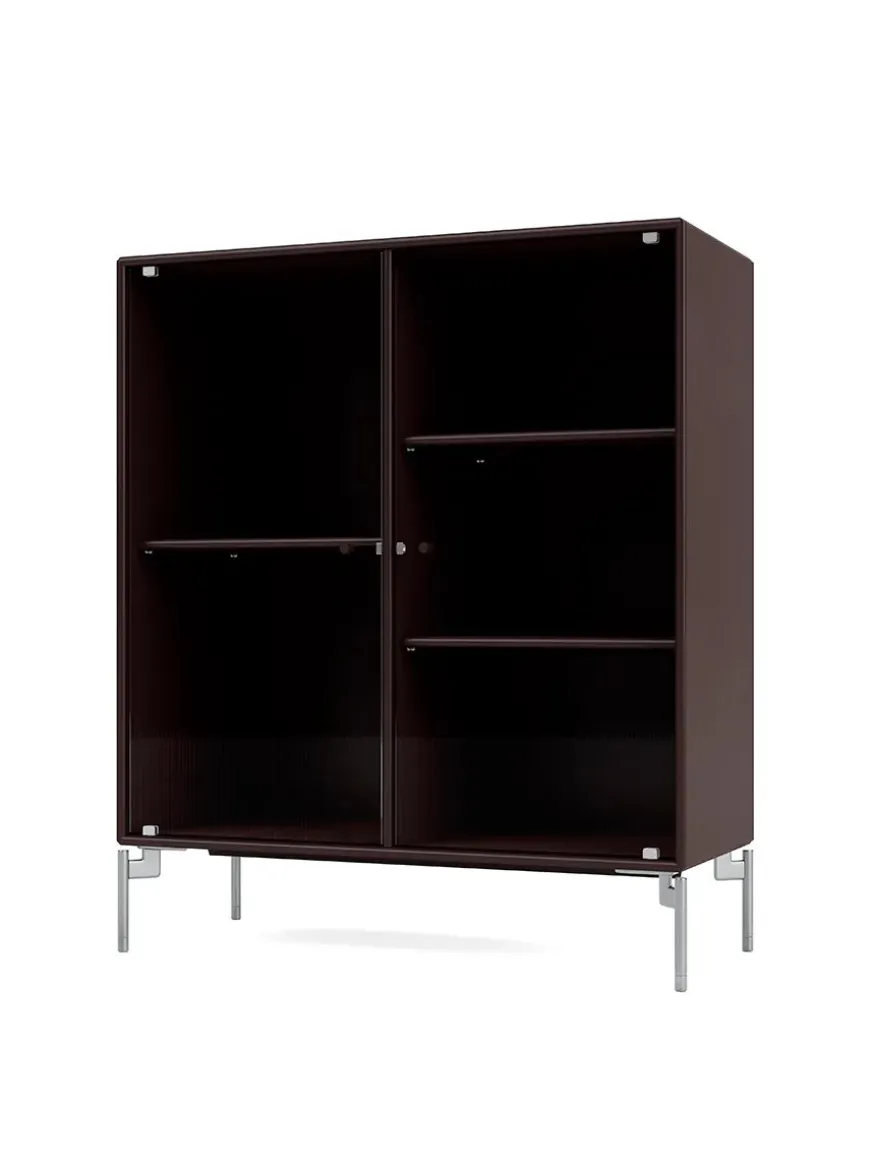 Ripple II Vitrineskab, inkl. sokkel fra Montana