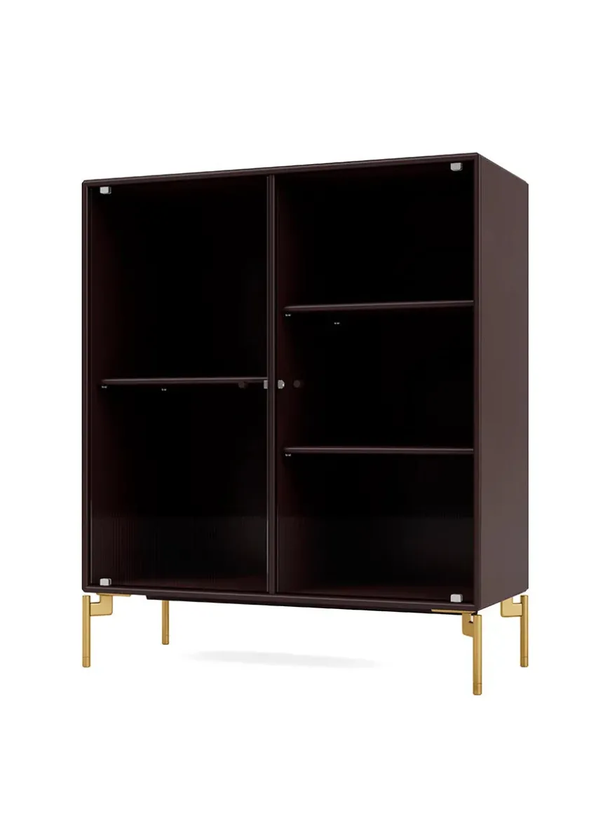 Ripple II Vitrineskab, inkl. sokkel fra Montana