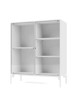 Ripple II Vitrineskab, inkl. sokkel fra Montana