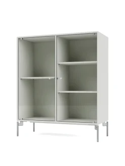 Ripple II Vitrineskab, inkl. sokkel fra Montana