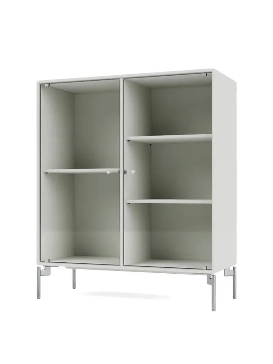 Ripple II Vitrineskab, inkl. sokkel fra Montana