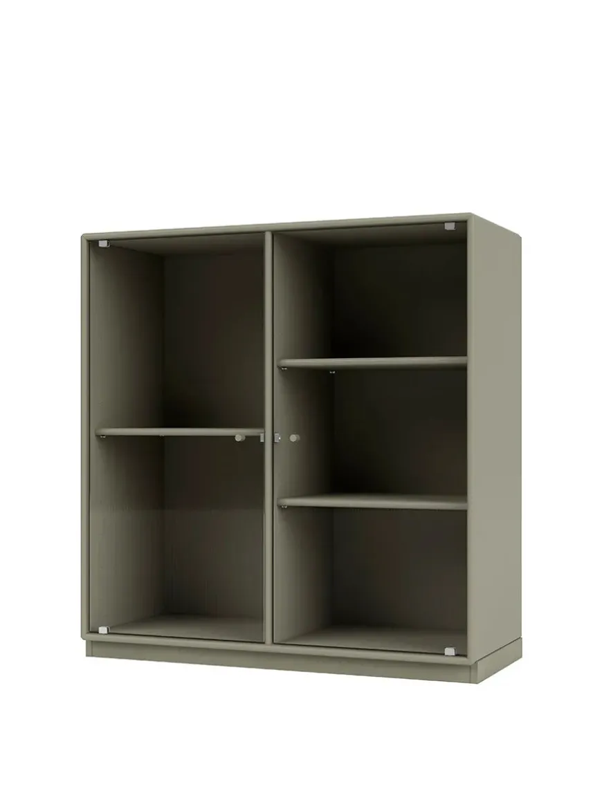 Ripple II Vitrineskab, inkl. sokkel fra Montana