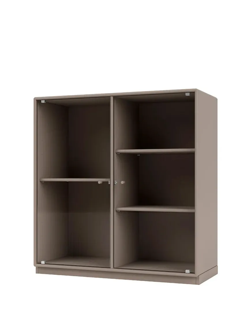 Ripple II Vitrineskab, inkl. sokkel fra Montana