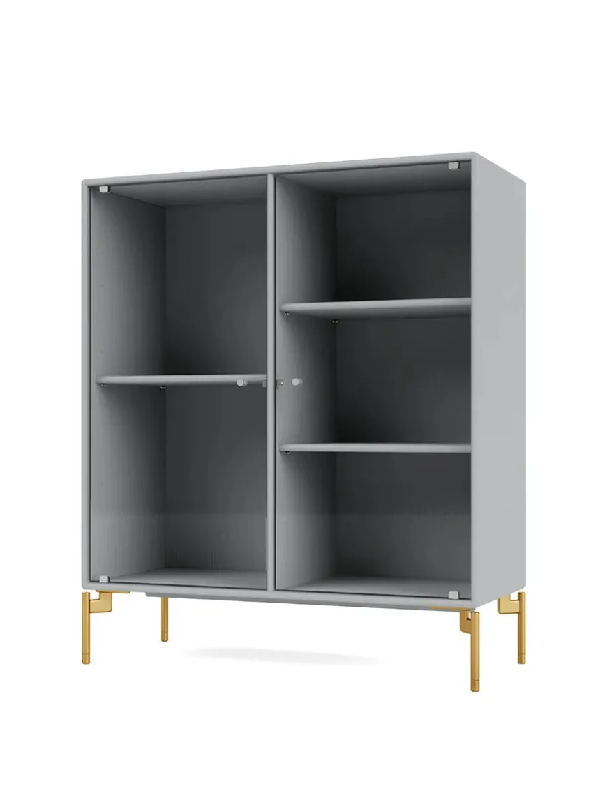 Ripple II Vitrineskab, inkl. sokkel fra Montana