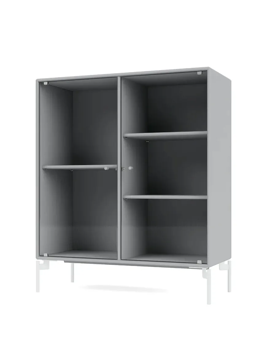 Ripple II Vitrineskab, inkl. sokkel fra Montana