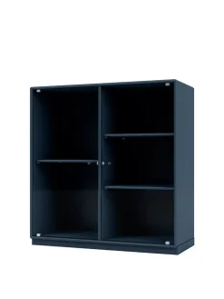 Ripple II Vitrineskab, inkl. sokkel fra Montana