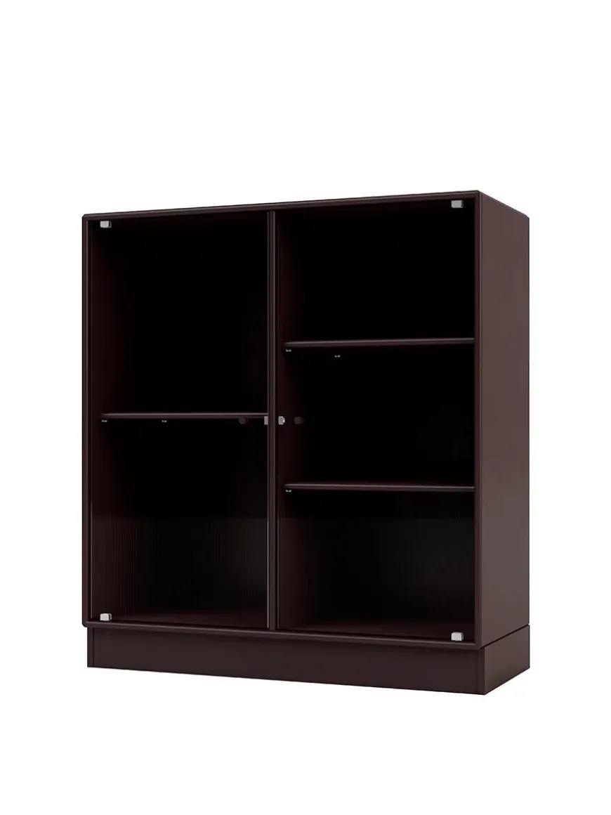 Ripple II Vitrineskab, inkl. sokkel fra Montana