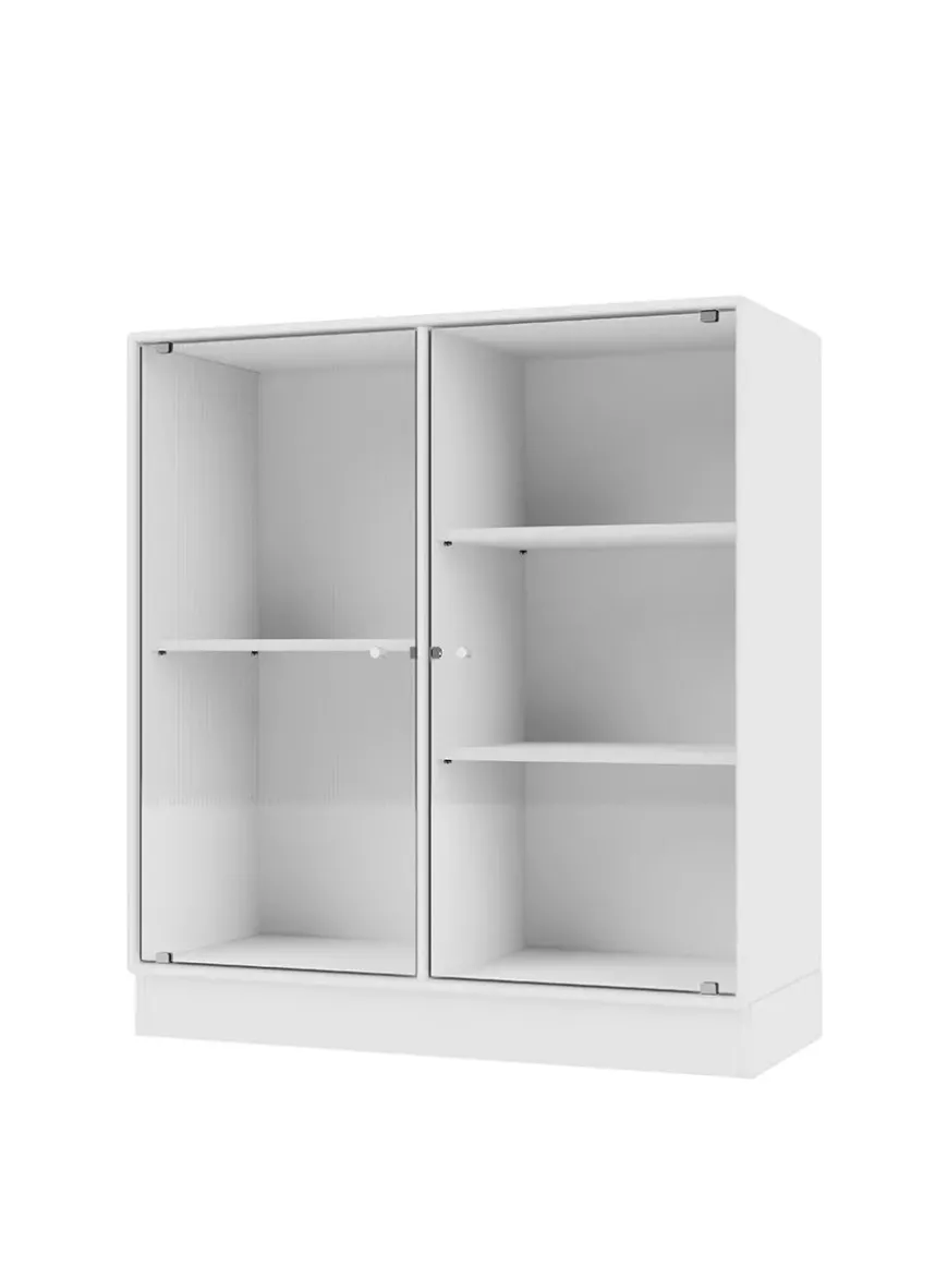 Ripple II Vitrineskab, inkl. sokkel fra Montana