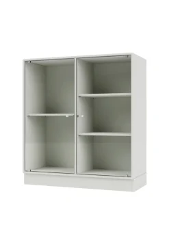 Ripple II Vitrineskab, inkl. sokkel fra Montana