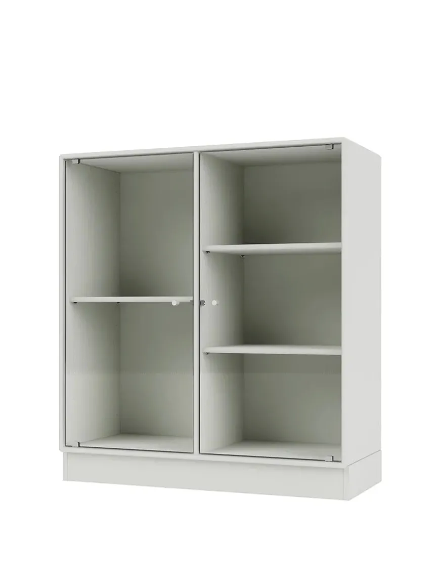 Ripple II Vitrineskab, inkl. sokkel fra Montana