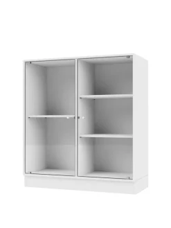 Ripple II Vitrineskab, inkl. sokkel fra Montana