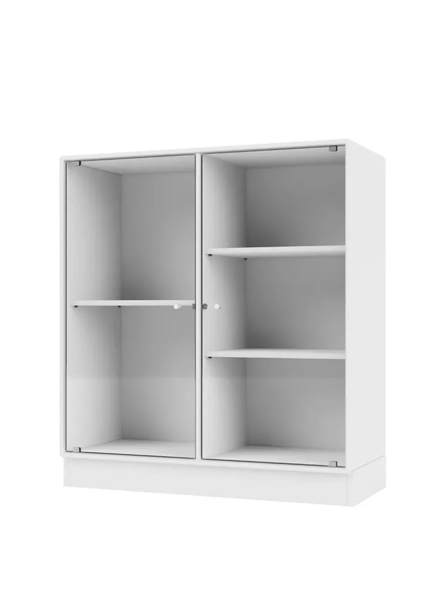 Ripple II Vitrineskab, inkl. sokkel fra Montana