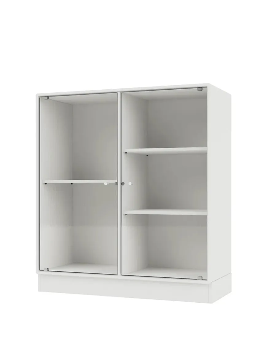 Ripple II Vitrineskab, inkl. sokkel fra Montana