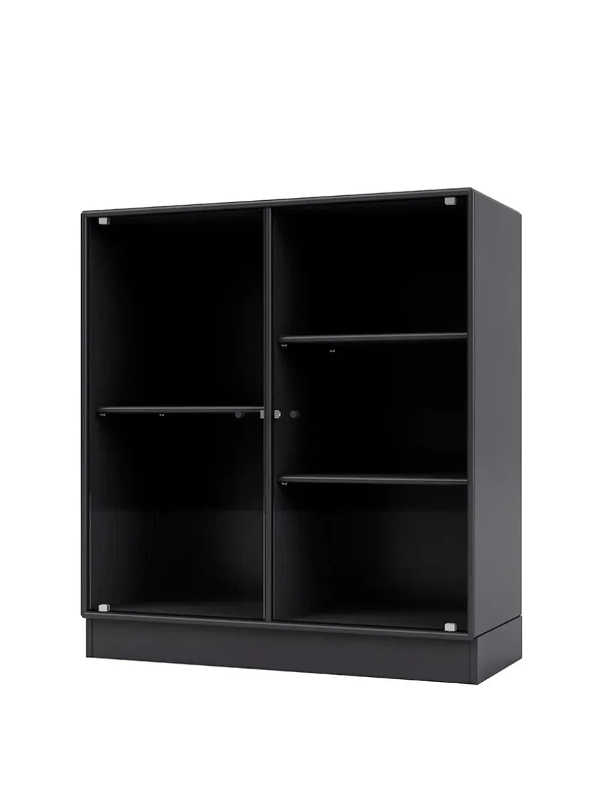 Ripple II Vitrineskab, inkl. sokkel fra Montana