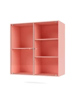 Ripple II Vitrineskab, inkl. sokkel fra Montana