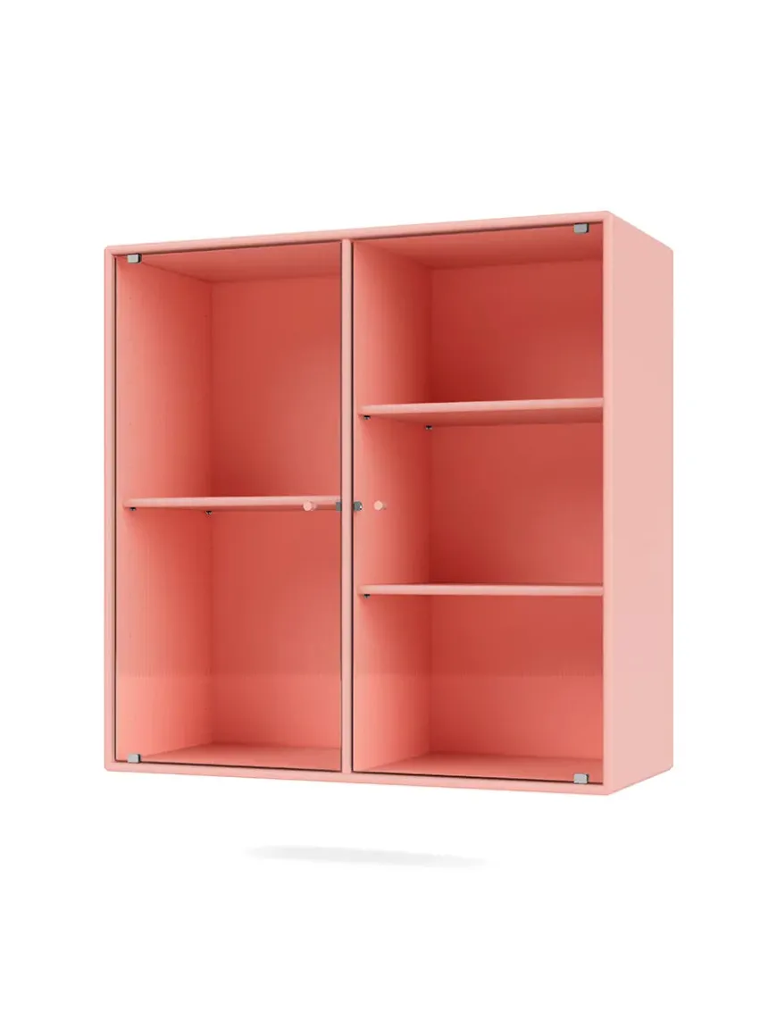 Ripple II Vitrineskab, inkl. sokkel fra Montana