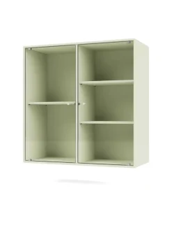 Ripple II Vitrineskab, inkl. sokkel fra Montana