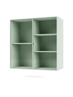 Ripple II Vitrineskab, inkl. sokkel fra Montana