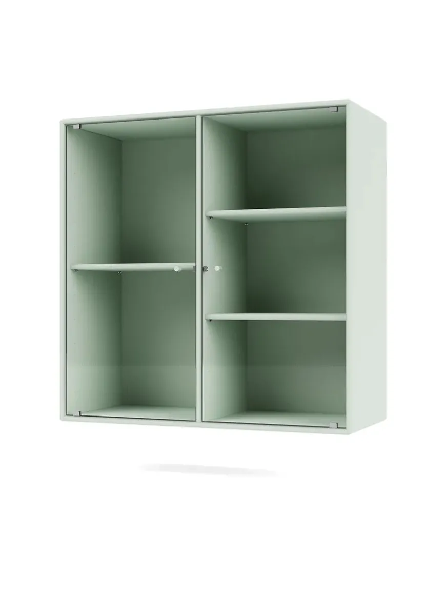 Ripple II Vitrineskab, inkl. sokkel fra Montana