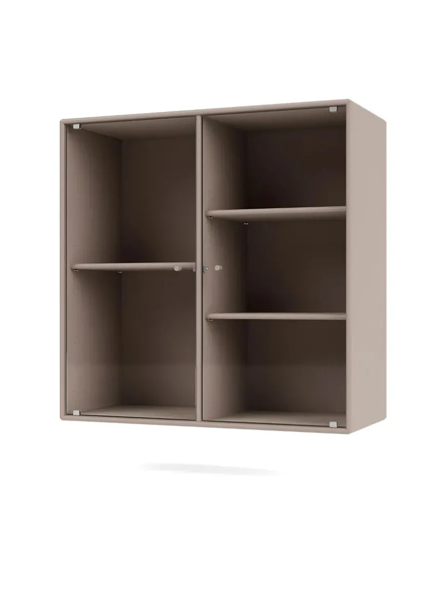 Ripple II Vitrineskab, inkl. sokkel fra Montana