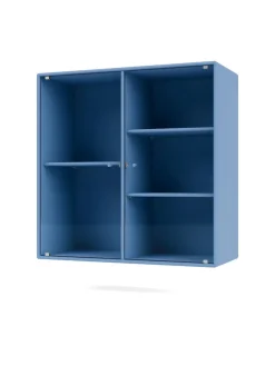 Ripple II Vitrineskab, inkl. sokkel fra Montana