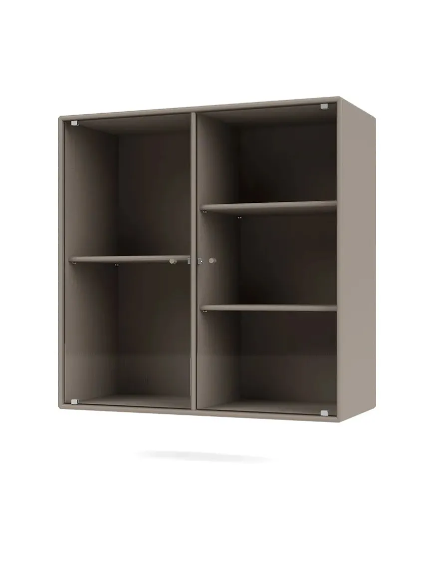 Ripple II Vitrineskab, inkl. sokkel fra Montana