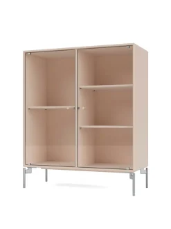 Ripple II Vitrineskab, inkl. ben fra Montana