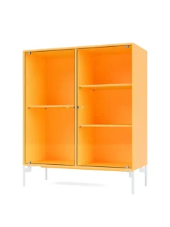 Ripple II Vitrineskab, inkl. ben fra Montana