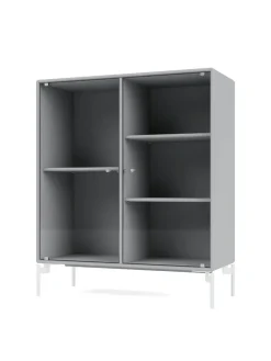 Ripple II Vitrineskab, inkl. ben fra Montana