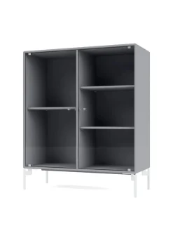 Ripple II Vitrineskab, inkl. ben fra Montana