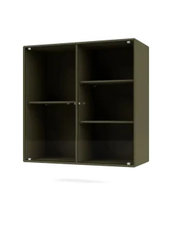 Ripple II Vitrineskab, inkl. ben fra Montana