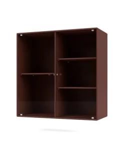 Ripple II Vitrineskab, inkl. ben fra Montana