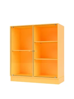 Ripple II Vitrineskab, inkl. ben fra Montana