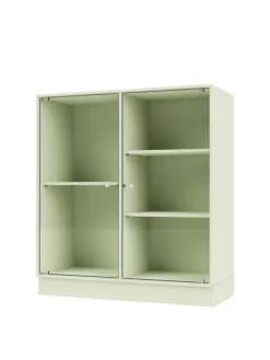 Ripple II Vitrineskab, inkl. ben fra Montana