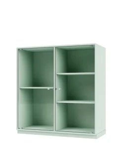 Ripple II Vitrineskab, inkl. ben fra Montana