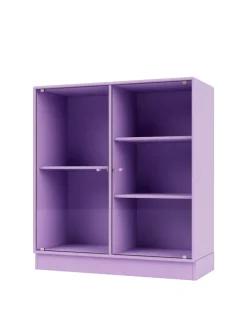 Ripple II Vitrineskab, inkl. ben fra Montana